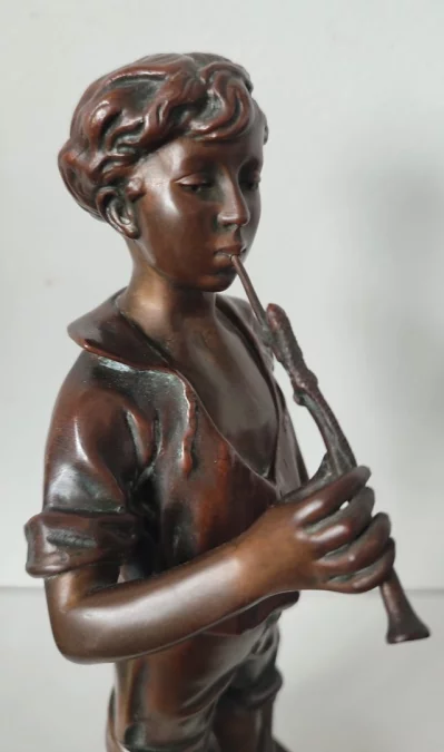The Lizard Charmer, Bronze Subject
