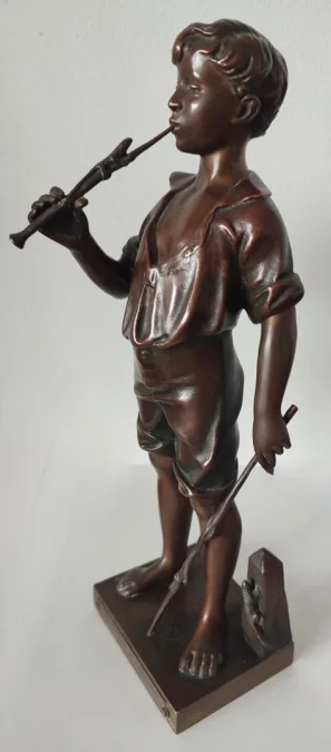 The Lizard Charmer, Bronze Subject