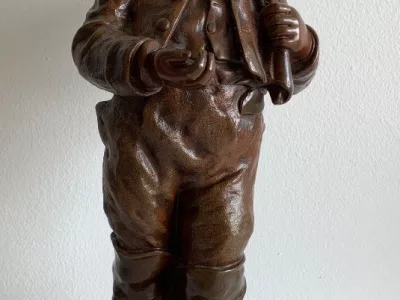 BRONZE SCULPTURE signed LECORNET