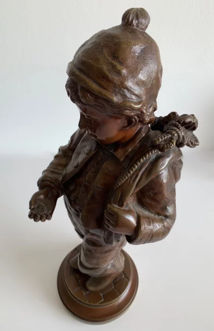 BRONZE SCULPTURE signed LECORNET