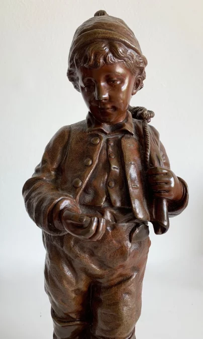 BRONZE SCULPTURE signed LECORNET