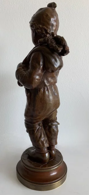 BRONZE SCULPTURE signed LECORNET