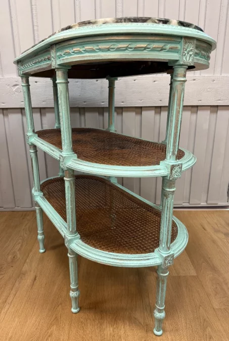 MESA AUXILIAR ESTILO LUIS XVI