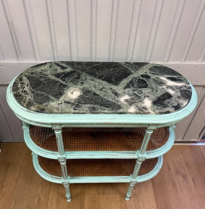 MESA AUXILIAR ESTILO LUIS XVI