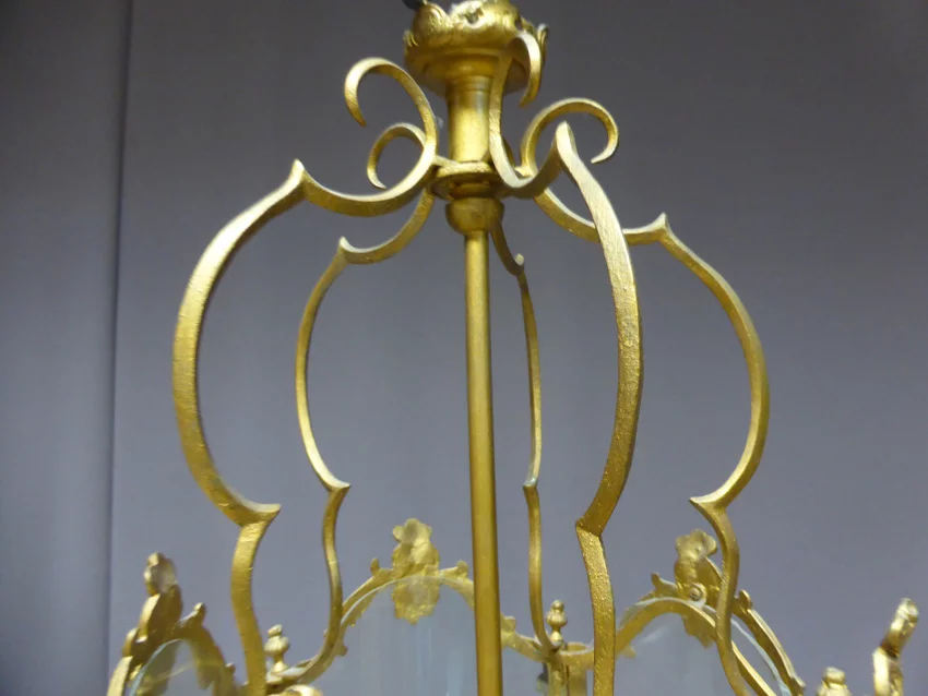 LINTERNA DE BRONCE GILT