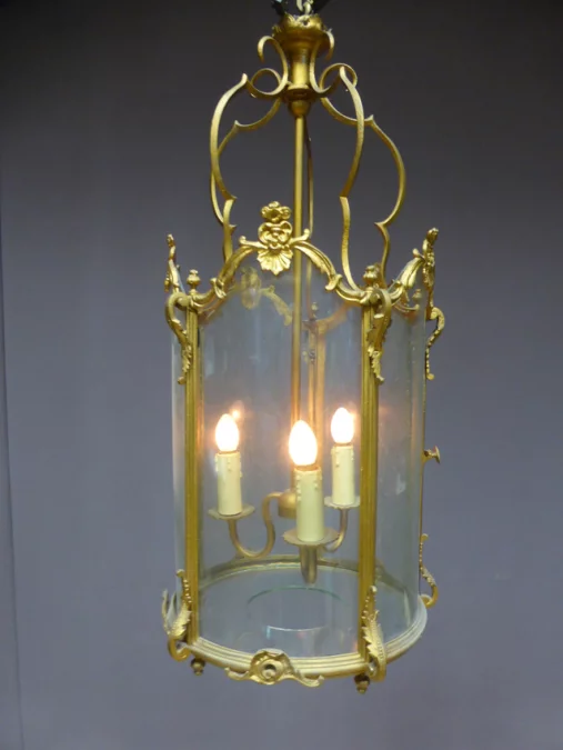 LINTERNA DE BRONCE GILT