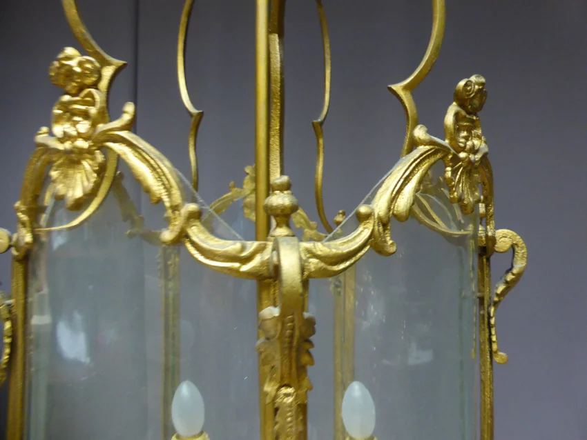 LINTERNA DE BRONCE GILT