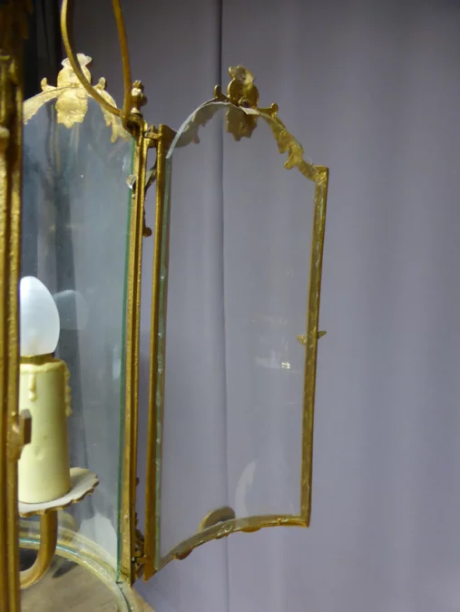 LINTERNA DE BRONCE GILT