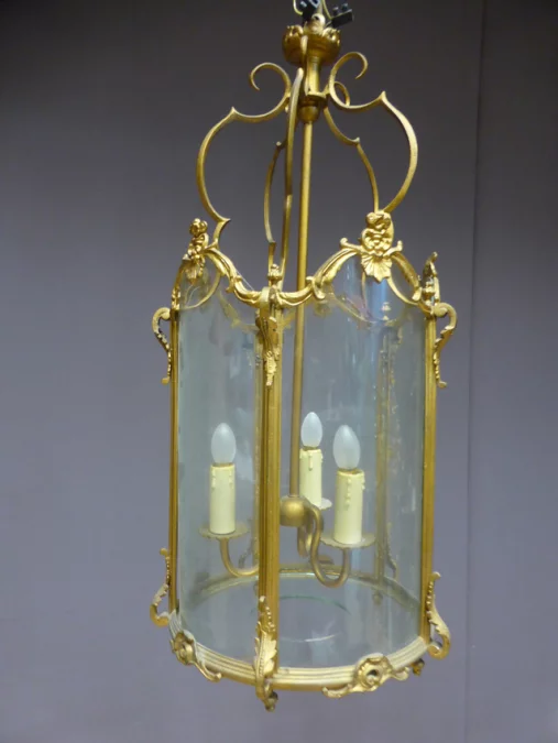 LINTERNA DE BRONCE GILT