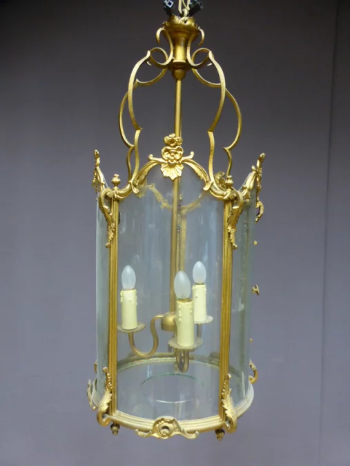 LINTERNA DE BRONCE GILT