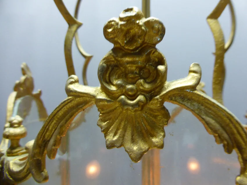 LINTERNA DE BRONCE GILT