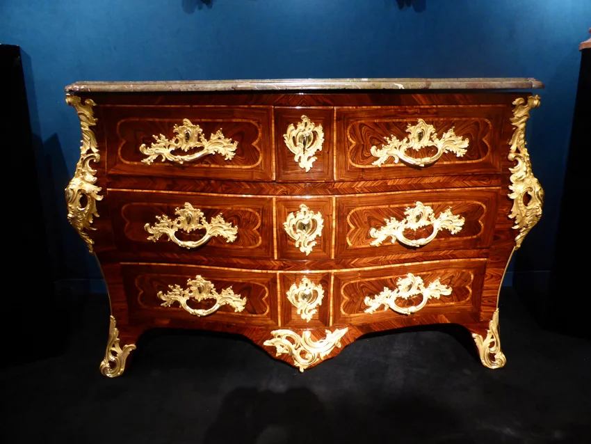 PERÍODO DE REGENCIA FRANCESA COFRE DE CAJONES