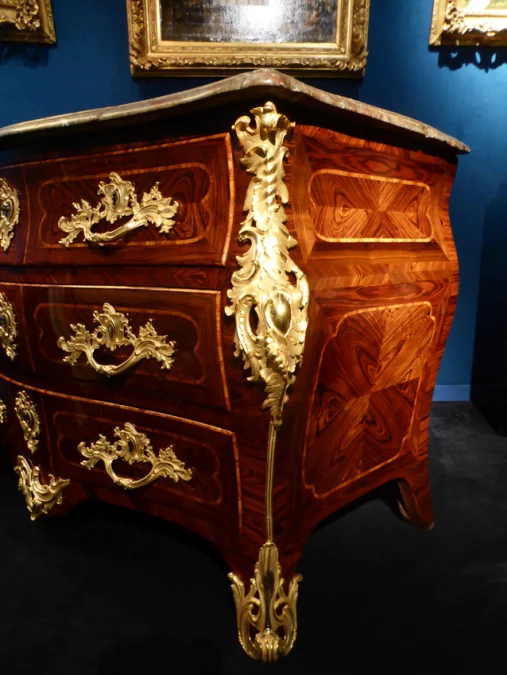 PERÍODO DE REGENCIA FRANCESA COFRE DE CAJONES