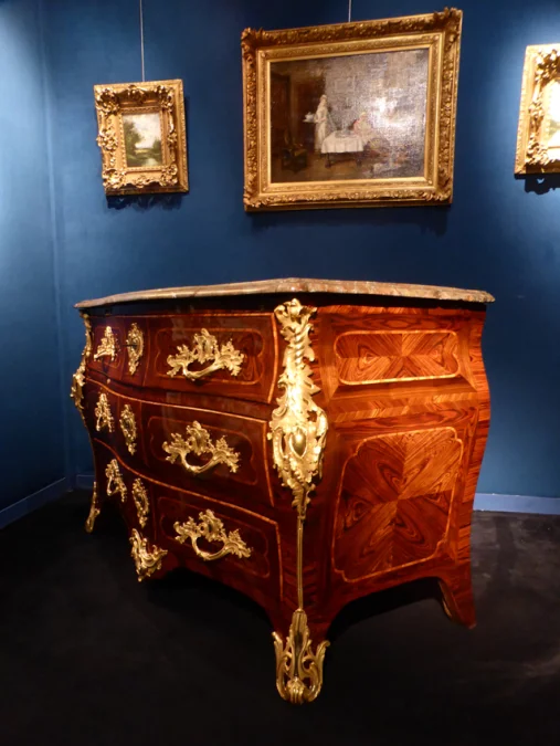 PERÍODO DE REGENCIA FRANCESA COFRE DE CAJONES