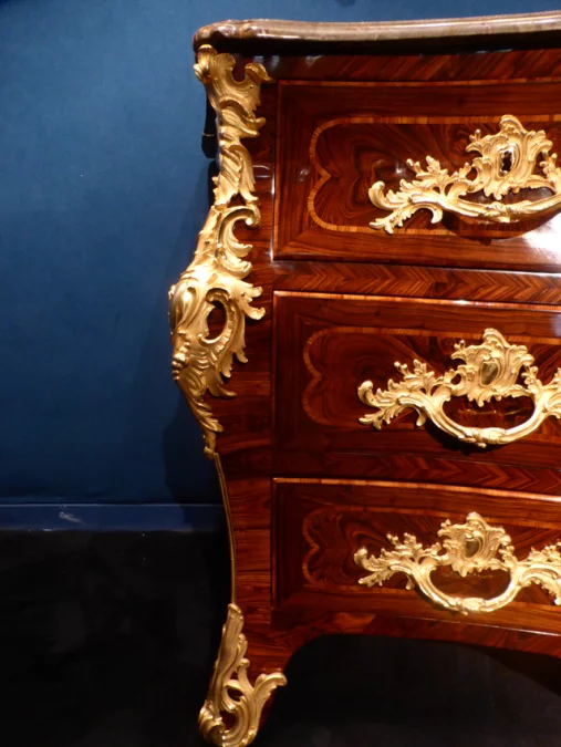 PERÍODO DE REGENCIA FRANCESA COFRE DE CAJONES