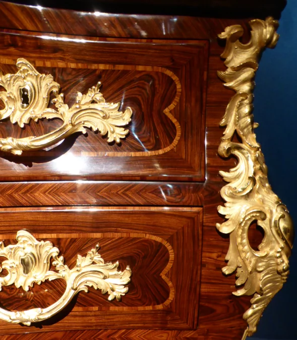 PERÍODO DE REGENCIA FRANCESA COFRE DE CAJONES