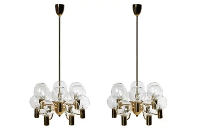 PAREJA DE LUCES DE TECHO ESCANDINAVAS