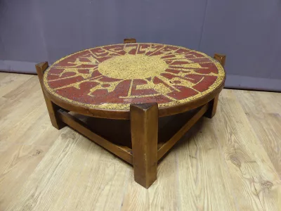 MESA DE CAFÉ DE LA VENDIMIA