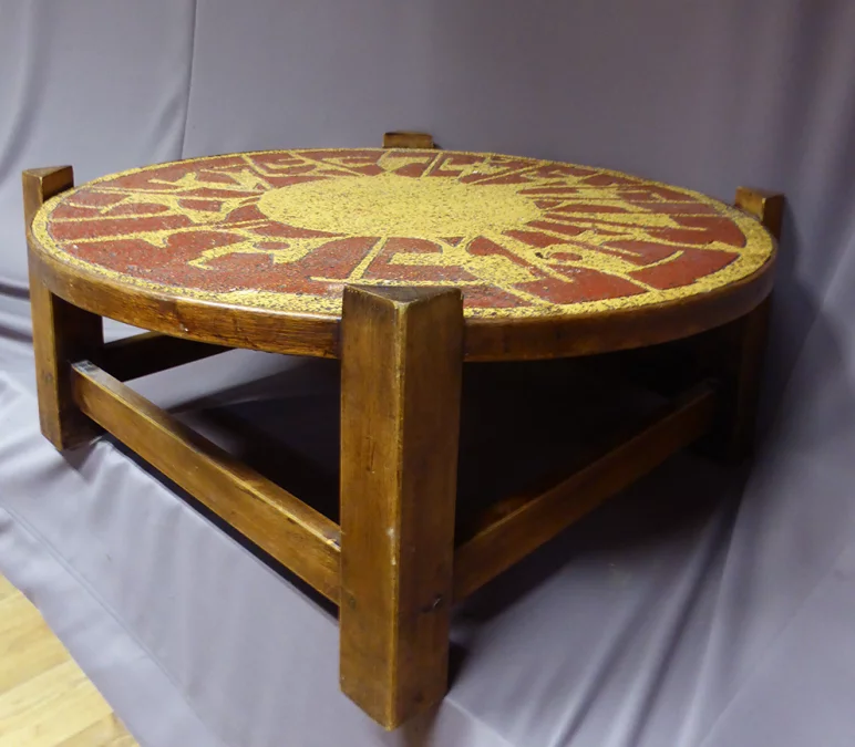 MESA DE CAFÉ DE LA VENDIMIA