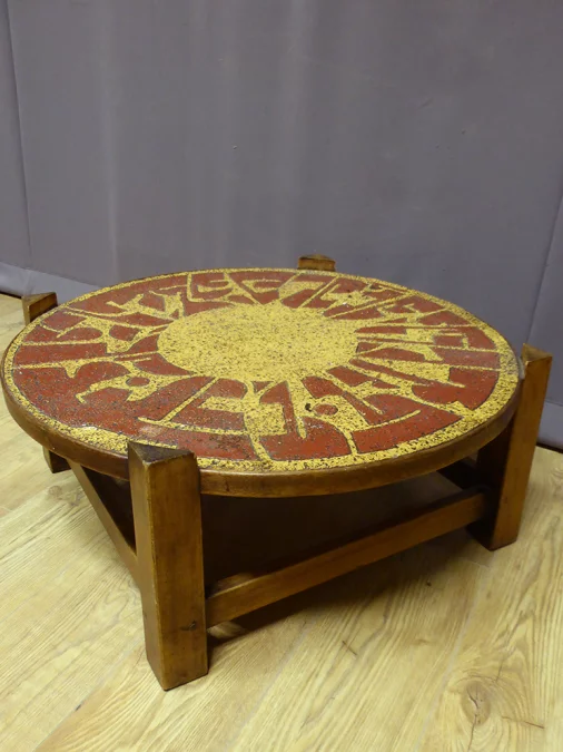 MESA DE CAFÉ DE LA VENDIMIA