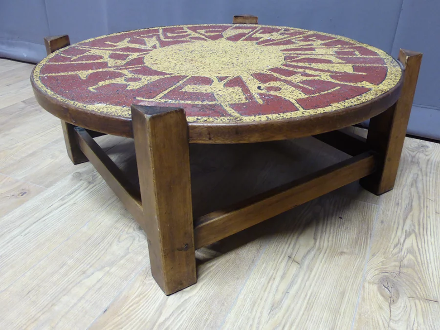 MESA DE CAFÉ DE LA VENDIMIA