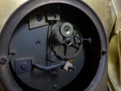 RELOJ ESTILO IMPERIO FRANCÉS