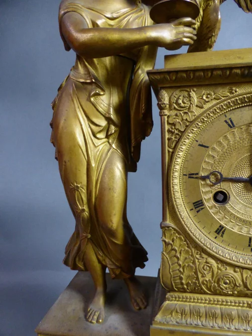 RELOJ ESTILO IMPERIO FRANCÉS