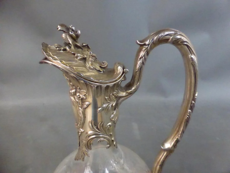 EWER PLATA Y CRISTAL