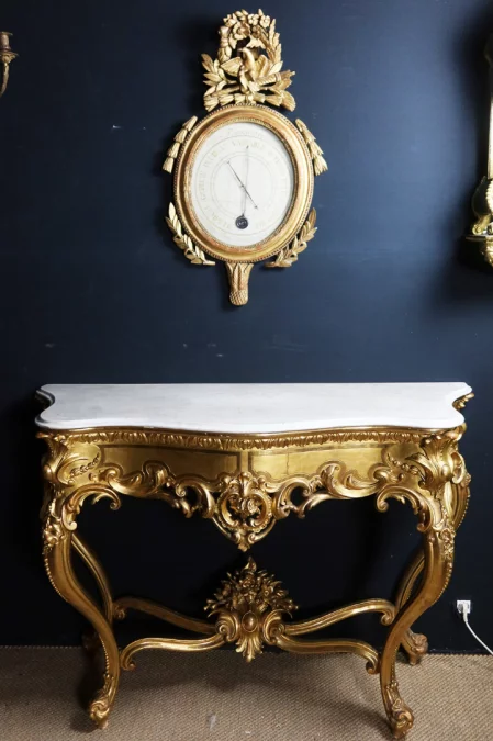 MESA CONSOLA ESTILO LOUIS XV
