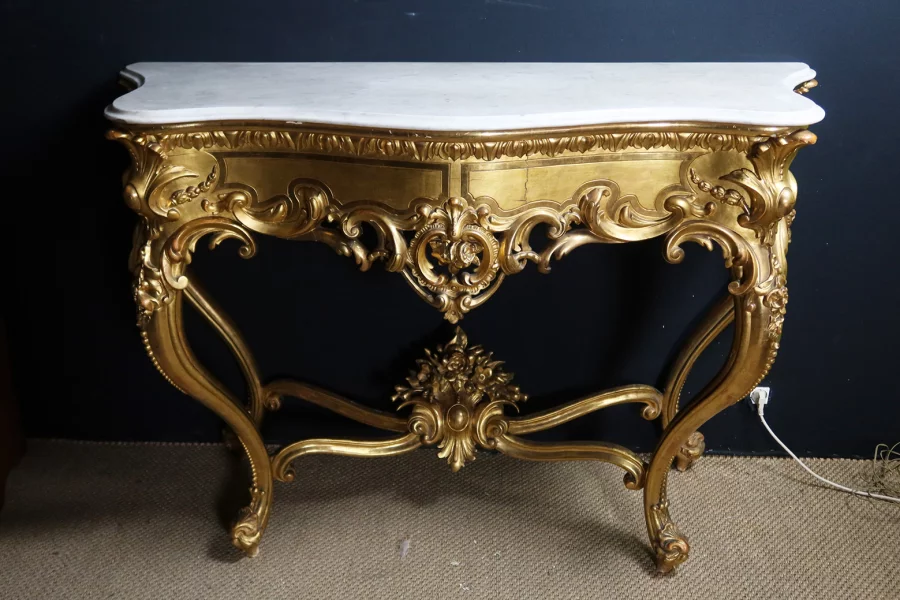 MESA CONSOLA ESTILO LOUIS XV