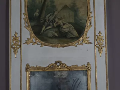 ESPEJO TRUMEAU DEL SIGLO XVIII