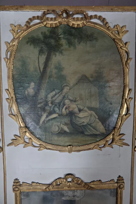 ESPEJO TRUMEAU DEL SIGLO XVIII