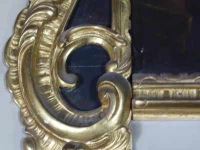 ESPEJO TRUMEAU ESTILO LOUIS XV