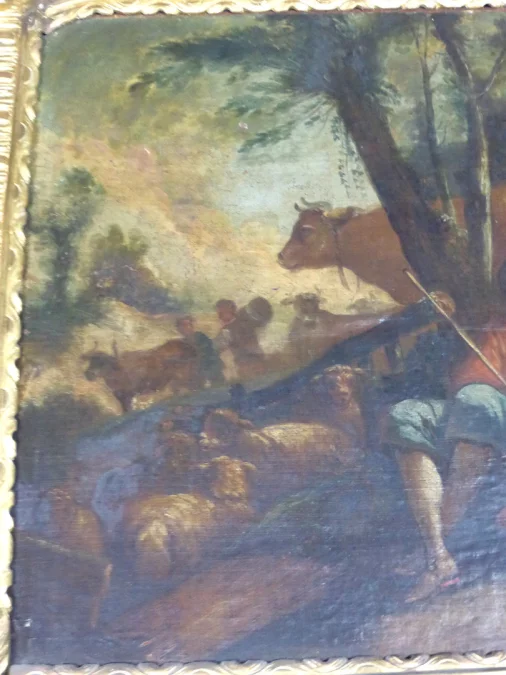 ESPEJO TRUMEAU ESTILO LOUIS XV