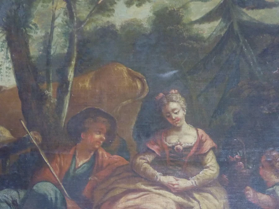 ESPEJO TRUMEAU ESTILO LOUIS XV