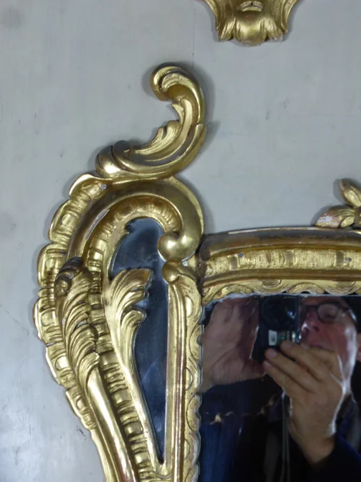 ESPEJO TRUMEAU ESTILO LOUIS XV