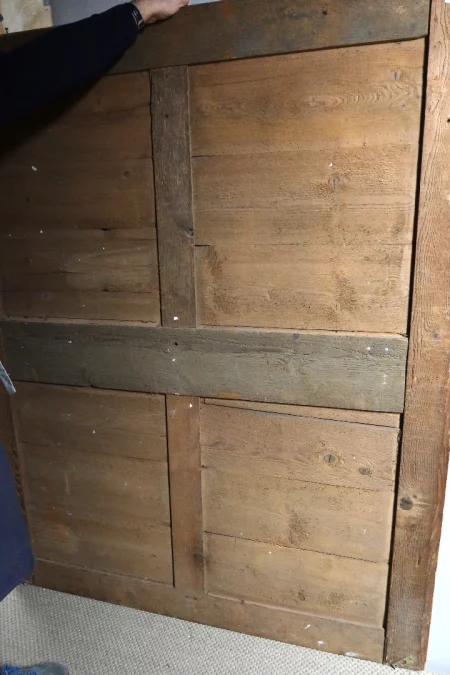 ESPEJO MADERA DORADA