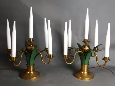 PAR DE LÁMPARAS VINTAGE