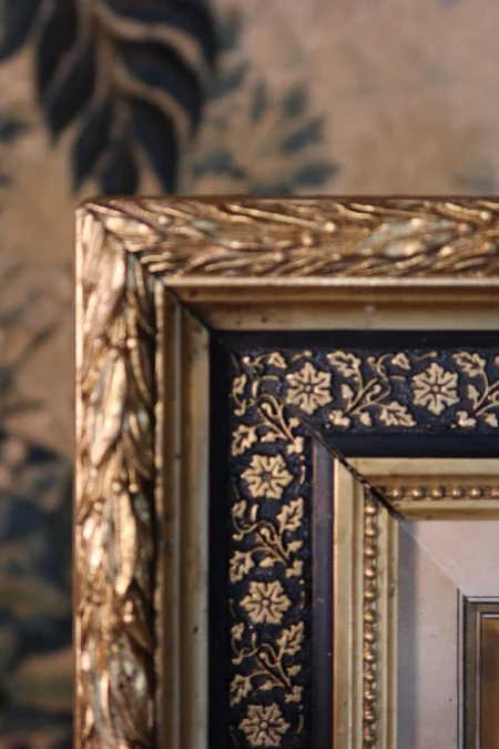 PINTURA FIRMADA Y FECHADA DE HELLEBORES