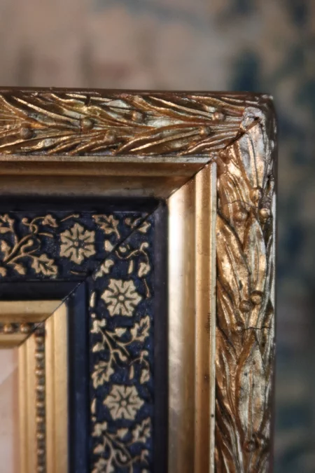 PINTURA FIRMADA Y FECHADA DE HELLEBORES