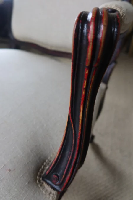 PAR DE SILLONES ESTILO LOUIS XV