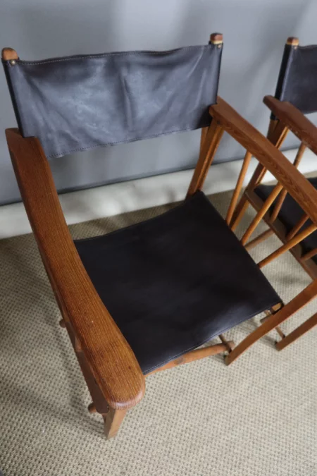 TWENTIETH CENTURY FOLDING ARMCHAIRS