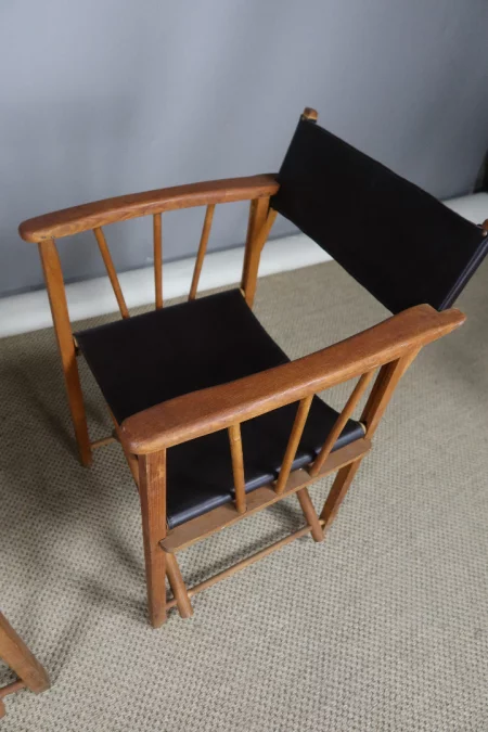 TWENTIETH CENTURY FOLDING ARMCHAIRS