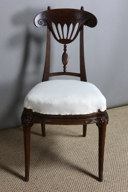 SILLA DE ÉPOCA ART NOUVEAU