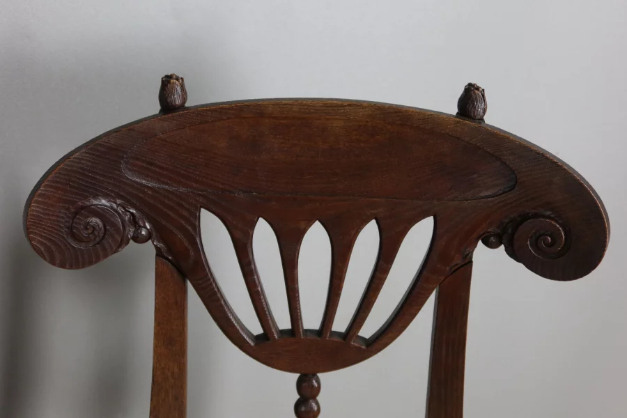 SILLA DE ÉPOCA ART NOUVEAU