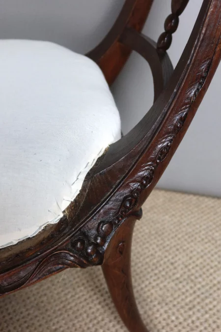 SILLA DE ÉPOCA ART NOUVEAU