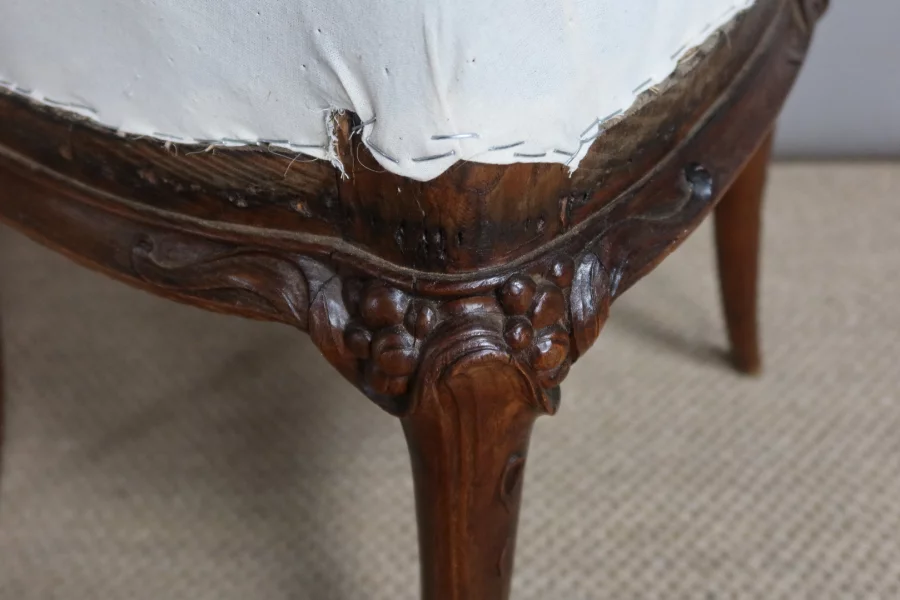 SILLA DE ÉPOCA ART NOUVEAU