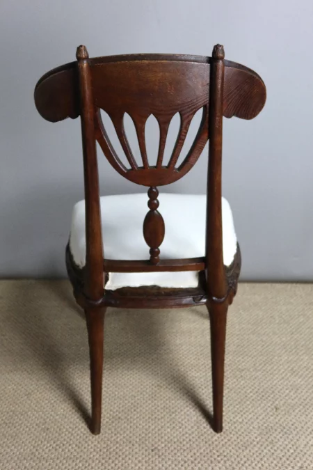 SILLA DE ÉPOCA ART NOUVEAU