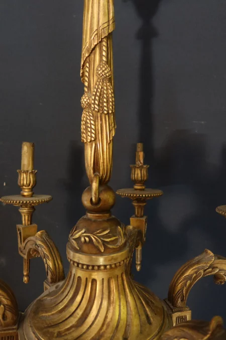 LÁMPARA DE TECHO DEL SIGLO XIX