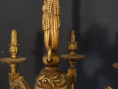 LÁMPARA DE TECHO DEL SIGLO XIX